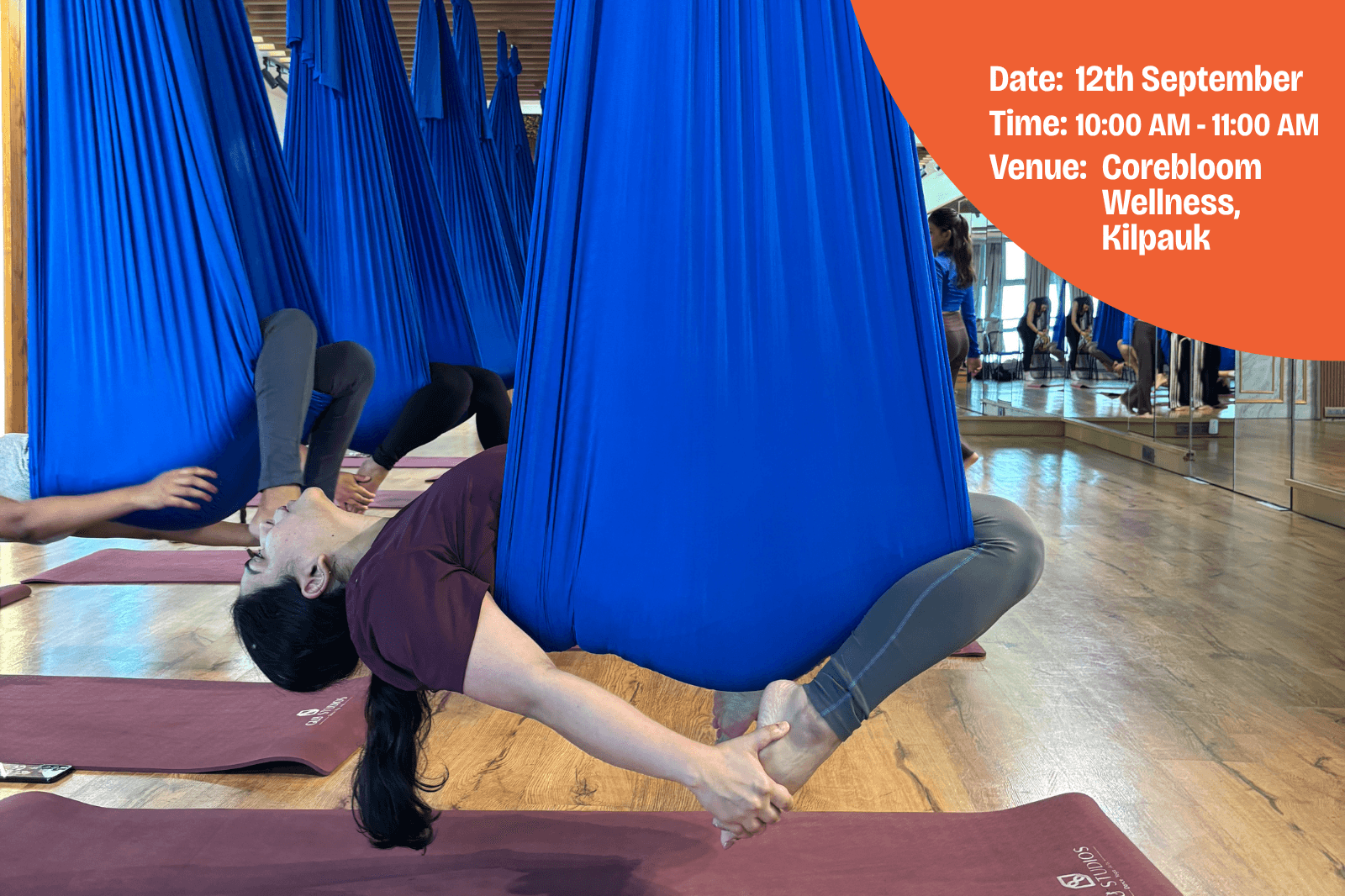 Aerial Yoga Core bloom