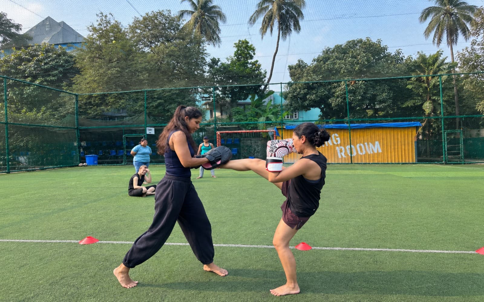 Kickboxing With Qainat