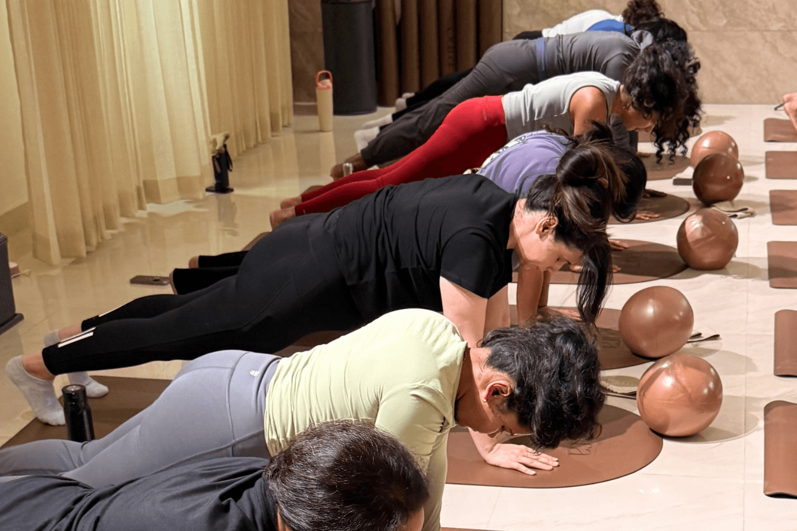 SiS x The Pilates Studio Mat Pilates