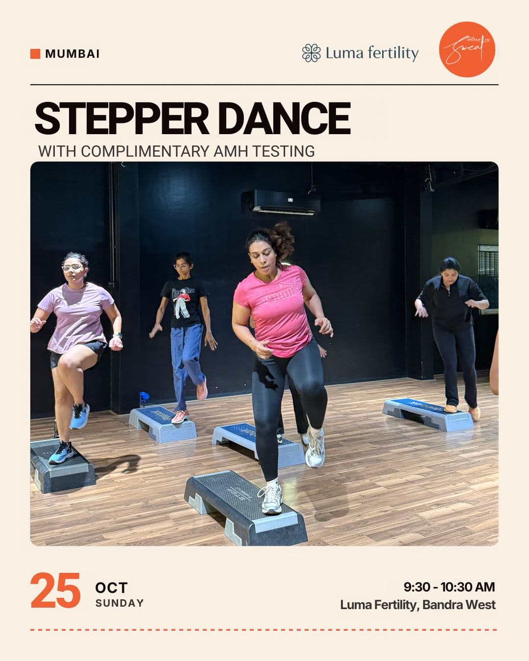 SIS X Luma Fertility Stepper Dance