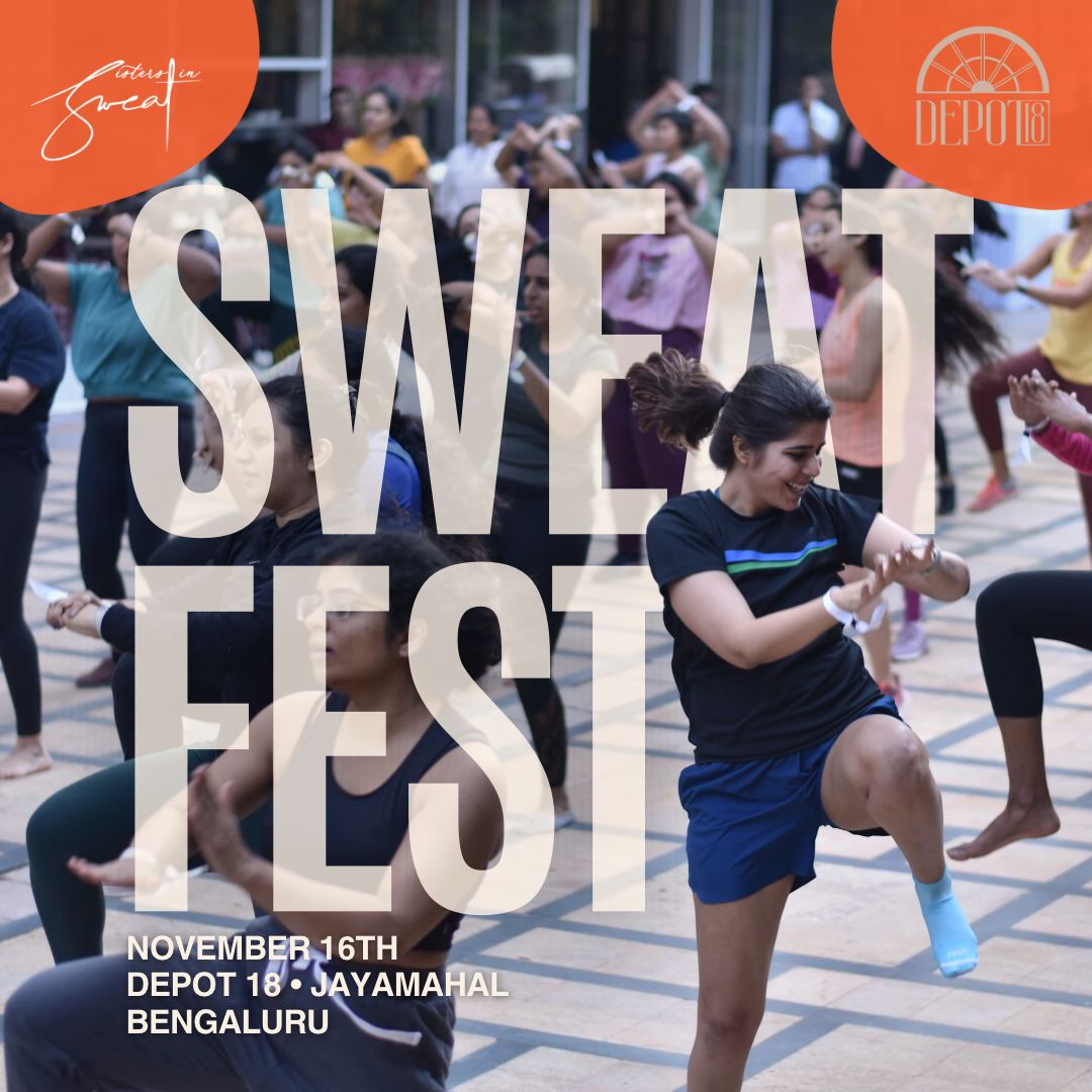 Sweat Fest Bangalore (Pack of 4)